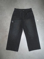 Load image into Gallery viewer, Black Denim Baggy Jeans